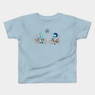 Let's Ride Bikes Together... Kids T-Shirt